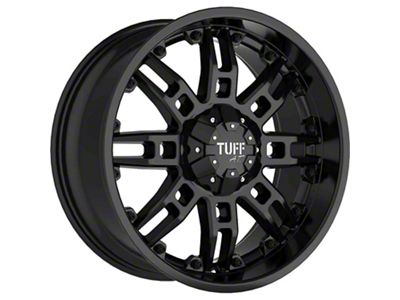 Tuff A.T. T-13 Satin Black 6-Lug Wheel; 20x9; 25mm Offset (21-24 Bronco, Excluding Raptor)