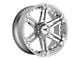 Tuff A.T. T01 Chrome Wheel; 22x9.5 (20-24 Jeep Gladiator JT)