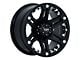Tuff A.T. T01 Silver with Brushed Silver Face Wheel; 22x9.5 (20-24 Jeep Gladiator JT)
