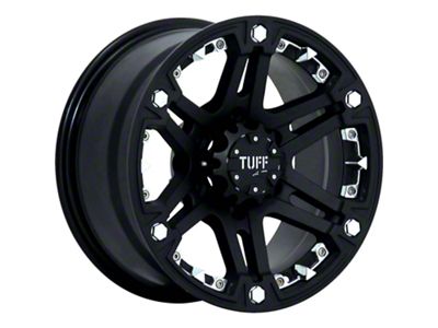 Tuff A.T. T01 Silver with Brushed Silver Face Wheel; 22x9.5; 15mm Offset (20-24 Jeep Gladiator JT)