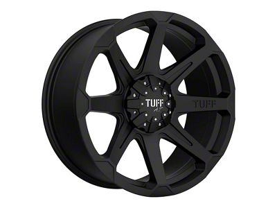 Tuff A.T. T05 Satin Black Wheel; 20x9 (20-24 Jeep Gladiator JT)