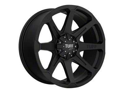 Tuff A.T. T05 Satin Black Wheel; 20x9; 20mm Offset (05-10 Jeep Grand Cherokee WK)