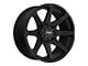 Tuff A.T. T05 Satin Black Wheel; 22x10; -20mm Offset (93-98 Jeep Grand Cherokee ZJ)