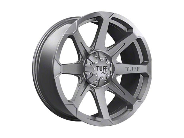 Tuff A.T. T05 Flat Gunmetal Wheel; 20x9 (07-18 Jeep Wrangler JK)
