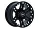 Tuff A.T. T01 Silver with Brushed Silver Face Wheel; 22x9.5; 15mm Offset (18-24 Jeep Wrangler JL)