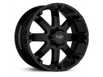 Tuff A.T. T-13 Flat Black 6-Lug Wheel; 20x9; 13mm Offset (22-24 Tundra)
