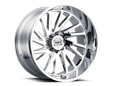 Tuff A.T. T2A Chrome 6-Lug Wheel; 20x12; -45mm Offset (22-24 Tundra)