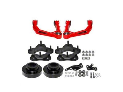 Tuff Country 3-Inch Suspension Lift Kit with Toytec Boxed Ball Joint Upper Control Arms (22-24 Tundra)