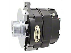 Tuff Stuff Performance Alternator with 6-Groove Pulley; 100 AMP; Black (80-82 4.2L Jeep CJ7)