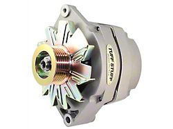 Tuff Stuff Performance Alternator with 6-Groove Pulley; 100 AMP; Factory Cast (80-82 4.2L Jeep CJ7)