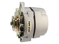 Tuff Stuff Performance Alternator with V-Groove Pulley; 100 AMP; Factory Cast (80-82 4.2L Jeep CJ7)