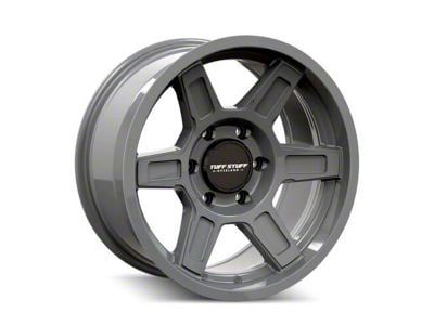 Tuff Stuff Overland Ascent Alpha Grey 6-Lug Wheel; 17x8.5; 0mm Offset (05-15 Tacoma)