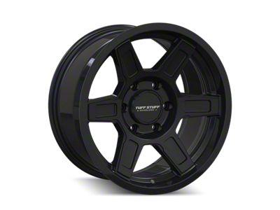 Tuff Stuff Overland Ascent Gloss Black Wheel; 17x8.5; 0mm Offset (20-24 Jeep Gladiator JT)