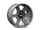 Tuff Stuff Overland Ascent Gloss Grey Wheel; 17x8.5; 0mm Offset (18-24 Jeep Wrangler JL)