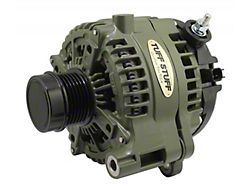 Tuff Stuff Performance Alternator with 6-Groove Pulley; 240 AMP; Army Green (18-25 3.6L Jeep Wrangler JL)