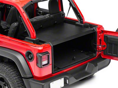 Tuffy Security Products Deluxe Cargo Enclosure (18-24 Jeep Wrangler JL 4-Door w/o Subwoofer, Excluding 4xe)