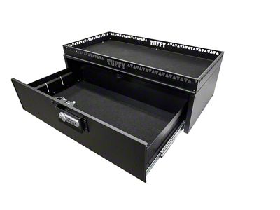 Tuffy Security Products Cargo Area Security Drawer with Shelf (Universal; Some Adaptation May Be Required)