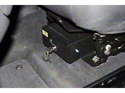 Tuffy Security Products Underseat Drawer with Combination Lock; Driver Side (03-06 Jeep Wrangler TJ w/ Flip Seat)