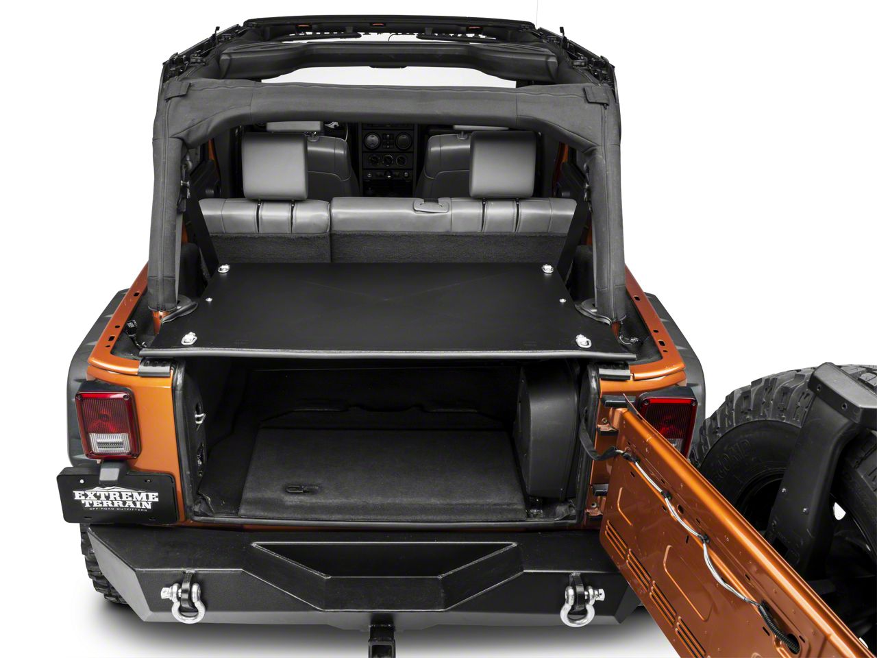 Tuffy Security Products Jeep Wrangler Tailgate Security Enclosure ...