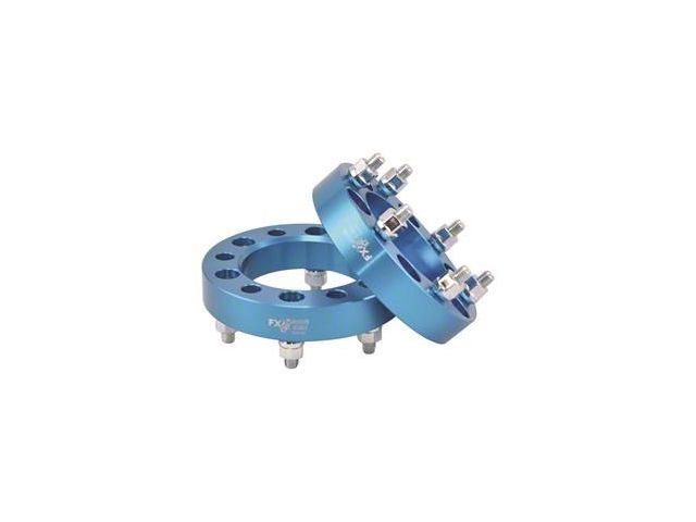 1-1/4-Inch Wheel Spacers; Blue (22-24 Tundra)