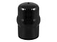 1-7/8 to 2-Inch Trailer Hitch Ball Cover; Black Rubber