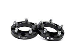 1-Inch 5-Lug Wheel Spacers; Black; Set of Two (07-21 Tundra)