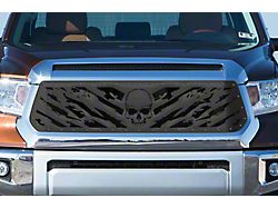 1-Piece Steel Upper Grille Insert; Nightmare (14-17 Tundra)