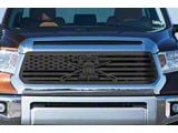 1-Piece Steel Upper Grille Overlay; Liberty or Death (14-17 Tundra)