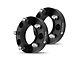 1.50-Inch 5-Lug Wheel Spacers; Black; Set of Two (07-21 Tundra)