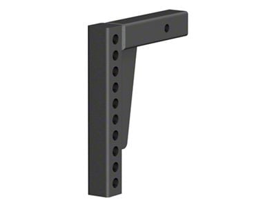 2-Inch Receiver Weight Distribution Hitch Shank; 7-Inch Drop (Universal; Some Adaptation May Be Required)