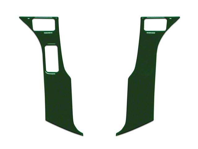 3-Button Steering Wheel Trim; Army Green (14-21 Tundra)