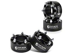 3-Inch 5-Lug Wheel Spacers; Black; Set of Four (07-21 Tundra)