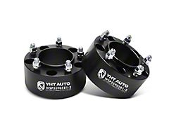 3-Inch 5-Lug Wheel Spacers; Black; Set of Two (07-21 Tundra)