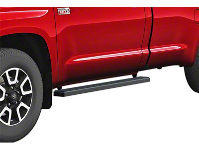 4-Inch iStep Running Boards; Black (07-21 Tundra Regular Cab)