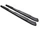 4-Inch Oval Blackout Series Side Step Bars; Black (22-24 Tundra CrewMax)