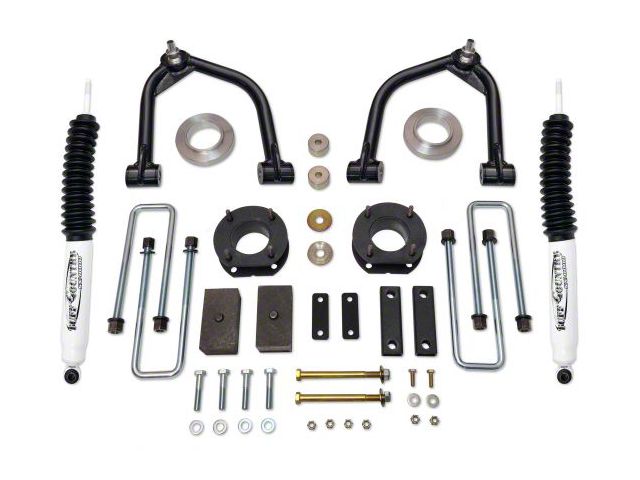 Tuff Country 4-Inch Uni-Ball Upper Control Arm Suspension Lift Kit with SX8000 Shocks (07-21 Tundra, Excluding TRD Pro)