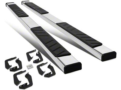 4.50-Inch Running Boards; Stainless Steel (07-21 Tundra CrewMax)