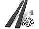 5-Inch Aluminum Running Boards; Textured Black (07-21 Tundra Double Cab)