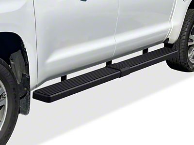 5-Inch iStep Running Boards; Black (07-21 Tundra CrewMax)