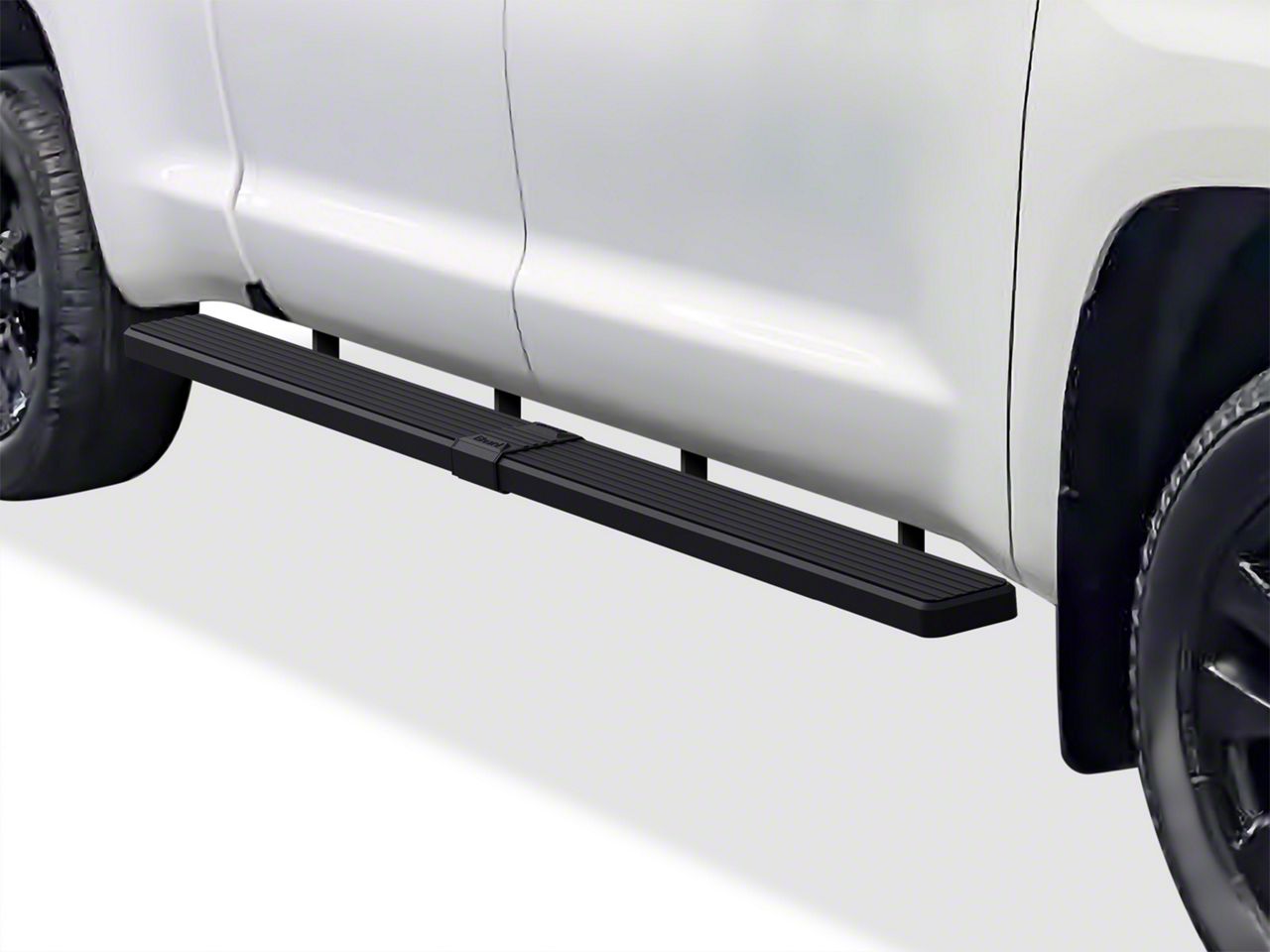 Tundra 5-Inch iStep Wheel-to-Wheel Running Boards; Black (07-21 Tundra ...