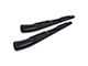 5-Inch Oval Curved Side Step Bars; Black (07-21 Tundra CrewMax)