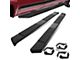 5-Inch Wide Flat Running Boards; Black (07-21 Tundra Double Cab)