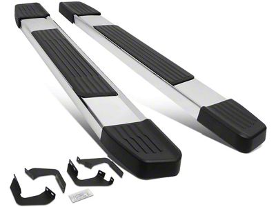 5.25-Inch Running Boards; Stainless Steel (07-21 Tundra Regular Cab)