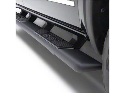 5.50-Inch AscentStep Running Boards; Carbide Black (22-24 Tundra CrewMax)