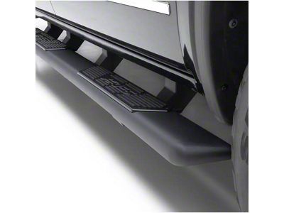 5.50-Inch AscentStep Running Boards; Carbide Black (22-24 Tundra Double Cab)