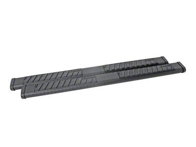 6-Inch BlackTread Side Step Bars without Mounting Brackets; Textured Black (07-21 Tundra CrewMax)