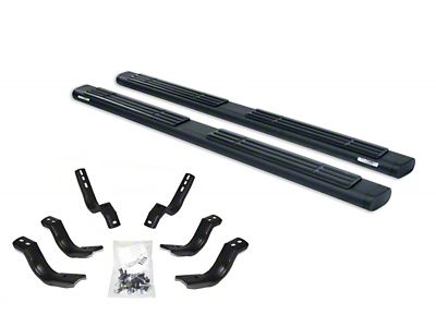 Go Rhino 6-Inch OE Xtreme Side Step Bars; Textured Black (22-24 Tundra Double Cab)