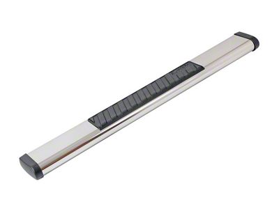 6-Inch Oval Tube Step Side Step Bars without Mounting Brackets; Stainless Steel (07-21 Tundra Regular Cab)