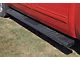6-Inch Oval UltraBlack Tube Step Side Step Bars without Mounting Brackets; Textured Black (07-21 Tundra CrewMax)