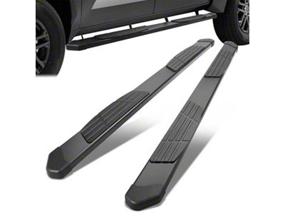 6-Inch Running Boards; Black (22-24 Tundra CrewMax)